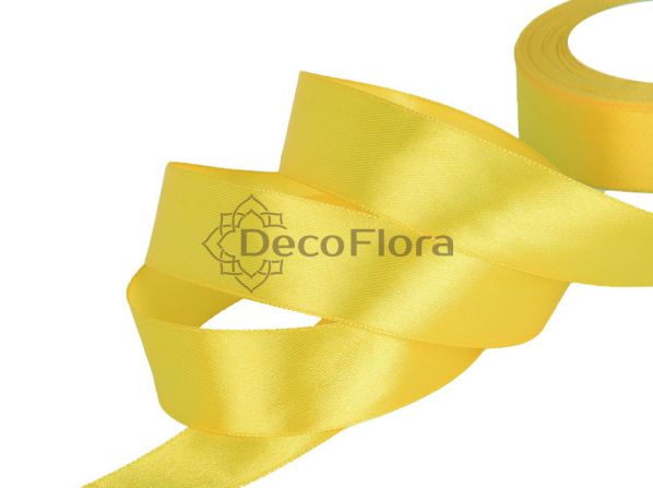 Лента атласная 5cm*20м - 021 - светло-жёлто-зелёный 