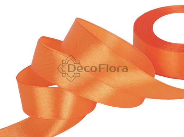 Лента атласная 4cm*20м - 032 - светло-оранжевый